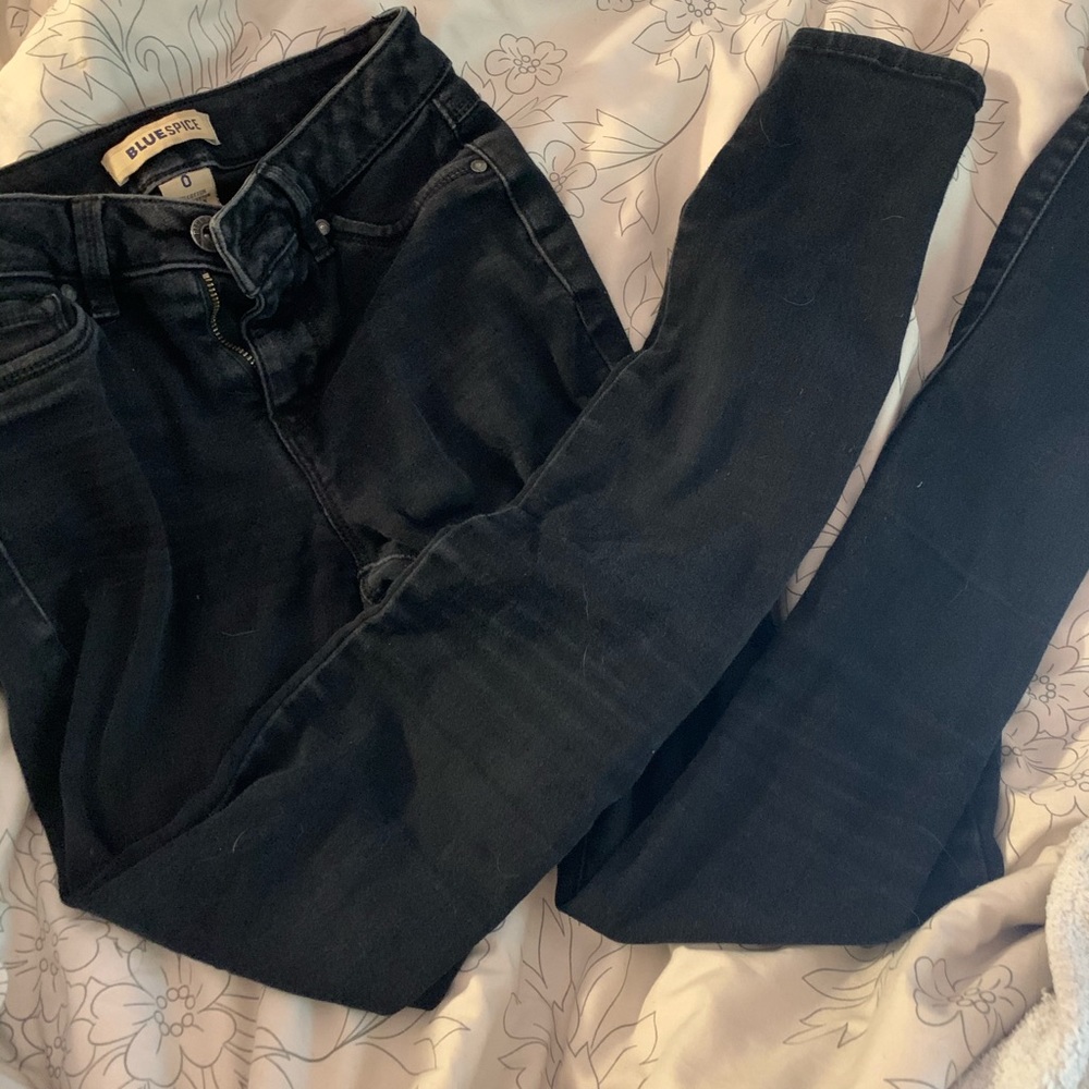 Black skinny jeans